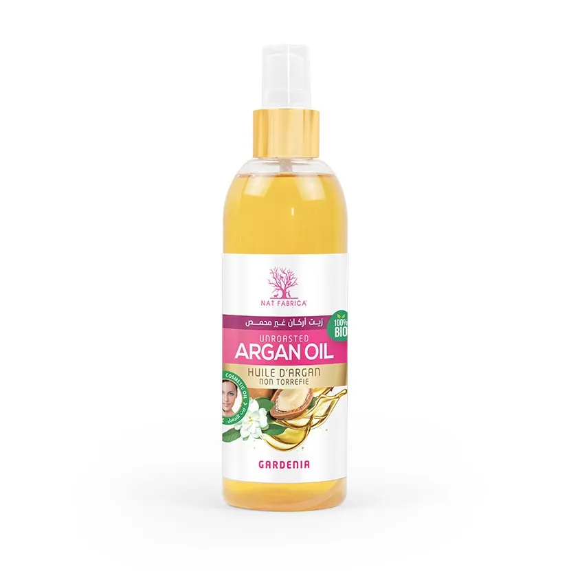 Huile d'Argan Cosmétique Bio au Gardénia – Natfabrica