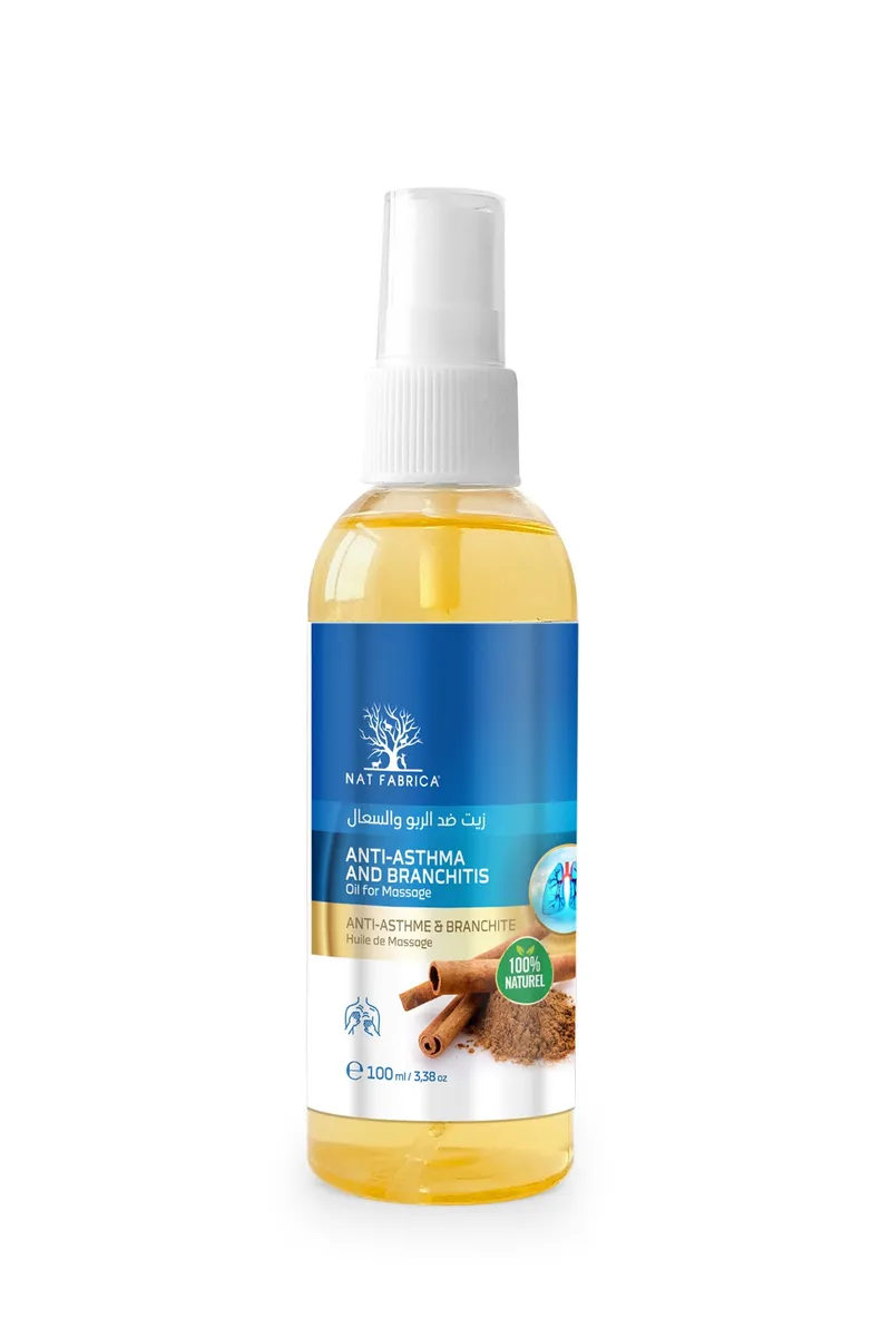 Huile de Massage Aromatique Bien-Être Respiratoire – Natfabrica