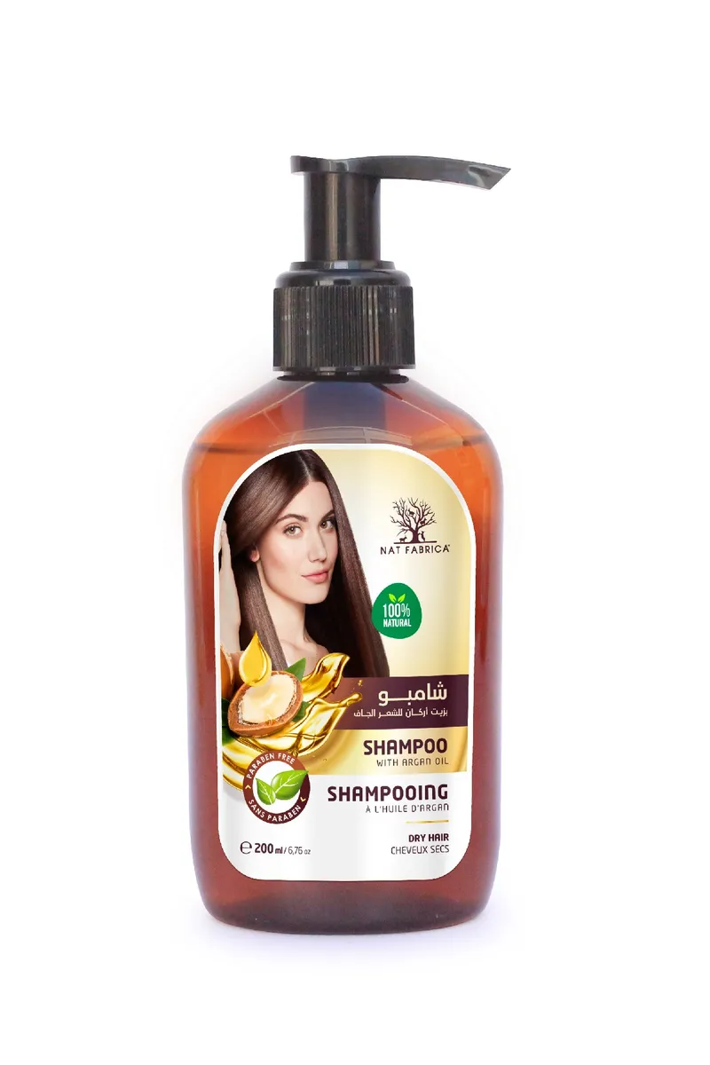 Shampooing à l'Huile d'Argan – Natfabrica